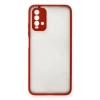 Mey İthalat®   Redmi 9T Kılıf Montreal Silikon Kapak - Kırmızı