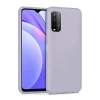 Mey İthalat®   Redmi 9T Kılıf Nano içi Kadife Silikon - Lila