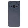 Mey İthalat®   Redmi A3 4G Kılıf Nano içi Kadife Silikon - Gri