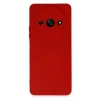 Mey İthalat®   Redmi A3 4G Kılıf Nano içi Kadife Silikon - Kırmızı
