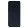 Mey İthalat®   Redmi A3 4G Kılıf Nano içi Kadife Silikon - Lacivert