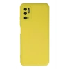 Mey İthalat®   Redmi Note 10 5G Kılıf Nano içi Kadife Silikon - Sarı