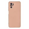 Mey İthalat®   Redmi Note 10 Kılıf Nano içi Kadife Silikon - Pudra