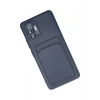 Mey İthalat®   Redmi Note 10 Pro Kılıf Kelvin Kartvizitli Silikon - Lacivert