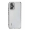 Mey İthalat®   Redmi Note 10 Pro Kılıf  Lensli Silikon - Gümüş