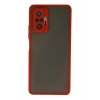Mey İthalat®   Redmi Note 10 Pro Kılıf Montreal Silikon Kapak - Kırmızı
