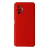 Mey İthalat®   Redmi Note 10 Pro Kılıf Nano içi Kadife Silikon - Kırmızı