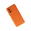 Mey İthalat®   Redmi Note 10 Pro Kılıf Nano içi Kadife Silikon - Turuncu