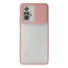 Mey İthalat® Redmi Note 10 Pro Kılıf Palm Buzlu Kamera Sürgülü Silikon - Pembe