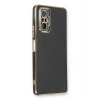 Mey İthalat®   Redmi Note 10 Pro Kılıf Volet Silikon - Siyah