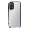 Mey İthalat®   Redmi Note 11 Kılıf  Lensli Silikon - Mor