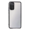 Mey İthalat®   Redmi Note 11 Kılıf  Lensli Silikon - Siyah