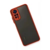 Mey İthalat®   Redmi Note 11 Kılıf Montreal Silikon Kapak - Kırmızı