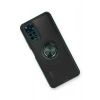 Mey İthalat®   Redmi Note 11 Kılıf Montreal Yüzüklü Silikon Kapak - Yeşil