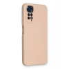 Mey İthalat®   Redmi Note 11 Kılıf Nano içi Kadife Silikon - Pudra