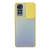 Mey İthalat® Redmi Note 11 Kılıf Palm Buzlu Kamera Sürgülü Silikon - Sarı
