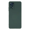 Mey İthalat®   Redmi Note 11 Pro Kılıf Nano içi Kadife Silikon - Koyu Yeşil