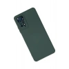 Mey İthalat®   Redmi Note 11 Pro Kılıf Nano içi Kadife Silikon - Koyu Yeşil