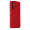 Mey İthalat®   Redmi Note 11T Kılıf Nano içi Kadife Silikon - Kırmızı