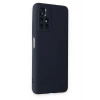 Mey İthalat®   Redmi Note 11T Kılıf Nano içi Kadife Silikon - Lacivert