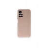 Mey İthalat®   Redmi Note 11T Kılıf Nano içi Kadife Silikon - Pudra