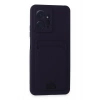 Mey İthalat®   Redmi Note 12 4G Kılıf Kelvin Kartvizitli Silikon - Derin Mor