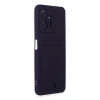 Mey İthalat®   Redmi Note 12 4G Kılıf Kelvin Kartvizitli Silikon - Derin Mor