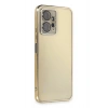 Mey İthalat®   Redmi Note 12 4G Kılıf  Lensli Silikon - Gold