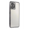 Mey İthalat®   Redmi Note 12 4G Kılıf  Lensli Silikon - Siyah