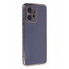 Mey İthalat®   Redmi Note 12 4G Kılıf Volet Silikon - Mavi