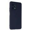Mey İthalat®   Redmi Note 12 5G Kılıf Nano içi Kadife Silikon - Lacivert
