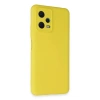 Mey İthalat®   Redmi Note 12 5G Kılıf Nano içi Kadife Silikon - Sarı