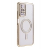 Mey İthalat®   Redmi Note 12 Pro 4G Joke Simli Magneticsafe Kılıf - Gold