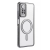 Mey İthalat®   Redmi Note 12 Pro 4G Joke Simli Magneticsafe Kılıf - Siyah