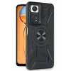 Mey İthalat®   Redmi Note 12 Pro 4G Kılıf Lincoln Silikon - Siyah