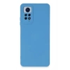 Mey İthalat®   Redmi Note 12 Pro 4G Kılıf Nano içi Kadife Silikon - Mavi