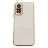 Mey İthalat®   Redmi Note 12 Pro 4G Kılıf Volet Silikon - Beyaz