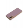 Mey İthalat®   Redmi Note 12 Pro 4G Kılıf Volet Silikon - Mor