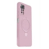 Mey İthalat®   Redmi Note 12 Pro 4G Regal Magsafe Standlı Kapak - Açık Pembe