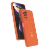 Mey İthalat®   Redmi Note 12 Pro 4G Regal Magsafe Standlı Kapak - Turuncu