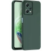 Mey İthalat®   Redmi Note 12 Pro 5G Kılıf Nano içi Kadife Silikon - Koyu Yeşil