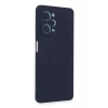 Mey İthalat®   Redmi Note 12 Pro 5G Kılıf Nano içi Kadife Silikon - Lacivert