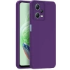 Mey İthalat®   Redmi Note 12 Pro 5G Kılıf Nano içi Kadife Silikon - Mor