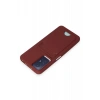 Mey İthalat®   Redmi Note 12S Kılıf Kelvin Kartvizitli Silikon - Bordo