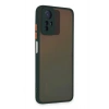 Mey İthalat®   Redmi Note 12S Kılıf Montreal Silikon Kapak - Yeşil