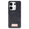 Mey İthalat®   Redmi Note 13 Pro 4G Bright Simli Kapak - Siyah