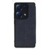 Mey İthalat®   Redmi Note 13 Pro 4G Kılıf Flip Cover - Lacivert