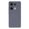 Mey İthalat®   Redmi Note 13 Pro 4G Kılıf Nano içi Kadife Silikon - Gri