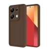Mey İthalat®   Redmi Note 13 Pro 4G Kılıf Viera Silikon - Kahverengi