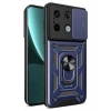 Mey İthalat®   Redmi Note 13 Pro 4G Pars Lens Yüzüklü Silikon - Lacivert